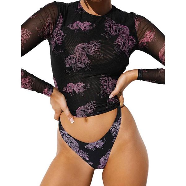 pcs mesh dragon bikini suit swimsuit bathing long sleeve crop sleeveless spaghetti strap bra+ panties one-piece suits
pcs mesh dragon bikini suit swimsuit bathing long sleeve crop sleeveless spaghetti strap bra+ panties one-piece suits