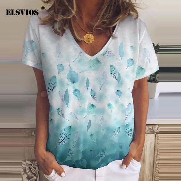 women's t-shirt street fashion leaf flower printing harajuku casual v-neck short-sleeved elegant lady irregular stitching loose tees, White
women's t-shirt street fashion leaf flower printing harajuku casual v-neck short-sleeved elegant lady irregular stitching loose tees, White