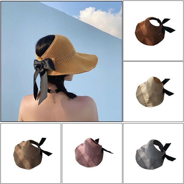 women ladies summer beach holiday casual fashion elegant lace up bow floppy straw hat wide brim sun foldable cap outdoor hats, Black;white
women ladies summer beach holiday casual fashion elegant lace up bow floppy straw hat wide brim sun foldable cap outdoor hats, Black;white