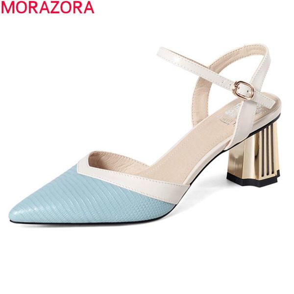 dress shoes morazora 2021 big size 33-43 fashion women pumps party genuine leather buckle mixed colors blue, Black
dress shoes morazora 2021 big size 33-43 fashion women pumps party genuine leather buckle mixed colors blue, Black