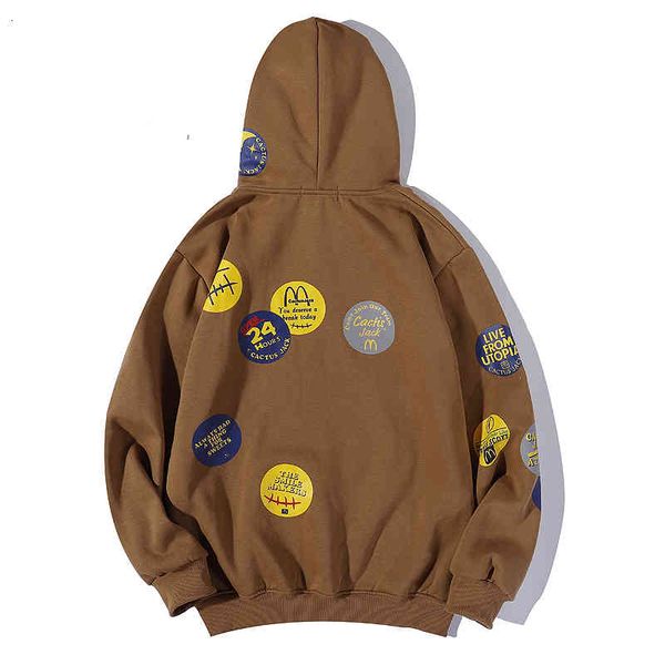 Men's Hoodies & Sweatshirts high quality sweatshirts fashion Europe and the United States round collar Jersey sign Travis Scott CJ Cact, Black
Men's Hoodies & Sweatshirts high quality sweatshirts fashion Europe and the United States round collar Jersey sign Travis Scott CJ Cact, Black