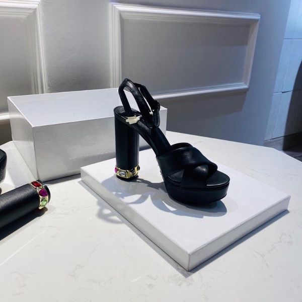 sandals plus size 34-41 women's shoes crystal decoration pumps super high summer style genuine leather ladies, Black
sandals plus size 34-41 women's shoes crystal decoration pumps super high summer style genuine leather ladies, Black