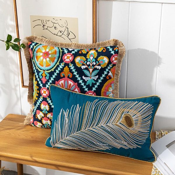 cushion/decorative pillow embroidery vintage boho cushion cover handmade throw covers home decor backrest case pillowcase
cushion/decorative pillow embroidery vintage boho cushion cover handmade throw covers home decor backrest case pillowcase