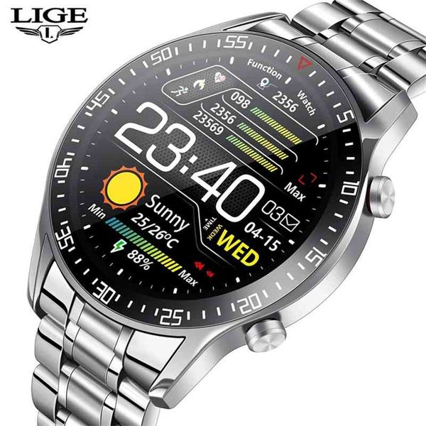 lige new steel band digital watch men sport watches electronic led male wrist watch for men clock waterproof bluetooth hour+box 210329, Slivery;brown
lige new steel band digital watch men sport watches electronic led male wrist watch for men clock waterproof bluetooth hour+box 210329, Slivery;brown