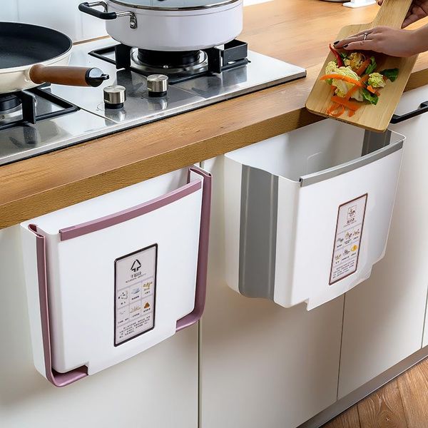 hooks & rails folding trash can for kitchen creativity multifunctional plastic living room bedroom hanging storage rack home tools
hooks & rails folding trash can for kitchen creativity multifunctional plastic living room bedroom hanging storage rack home tools