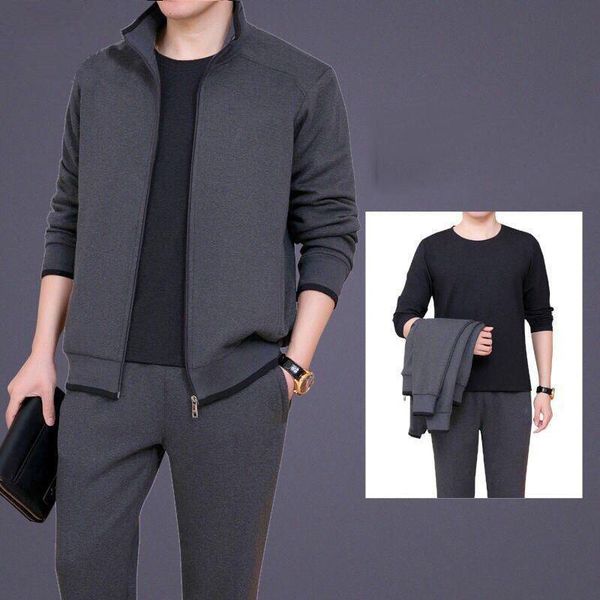 jogging clothing a810 men sets casual sport simple fashion dad all-match solid color running gentlemen chic t-shirt pants coat three piece s, Black;red
jogging clothing a810 men sets casual sport simple fashion dad all-match solid color running gentlemen chic t-shirt pants coat three piece s, Black;red