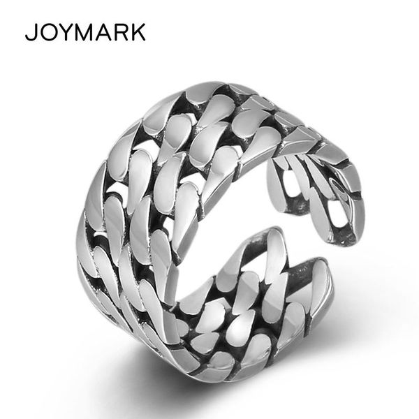cluster rings openable sterling silver couple for lovers men and women simple style chain link ring adjustable thai tsr174, Golden;silver
cluster rings openable sterling silver couple for lovers men and women simple style chain link ring adjustable thai tsr174, Golden;silver