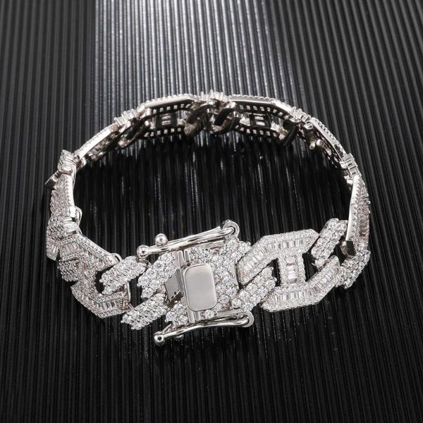 hip hop + cubic zirconia paved bling iced out geometric square cuban curb link chain bracelets for men rapper jewelry link,, Black
hip hop + cubic zirconia paved bling iced out geometric square cuban curb link chain bracelets for men rapper jewelry link,, Black