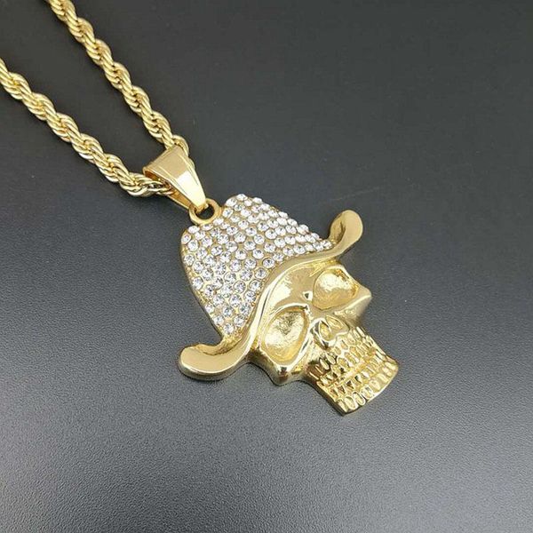 pendant necklaces men's necklace iced out bling skull pendants chain for men cubic zircon stainless steel skeleton halloween jewelry, Silver
pendant necklaces men's necklace iced out bling skull pendants chain for men cubic zircon stainless steel skeleton halloween jewelry, Silver