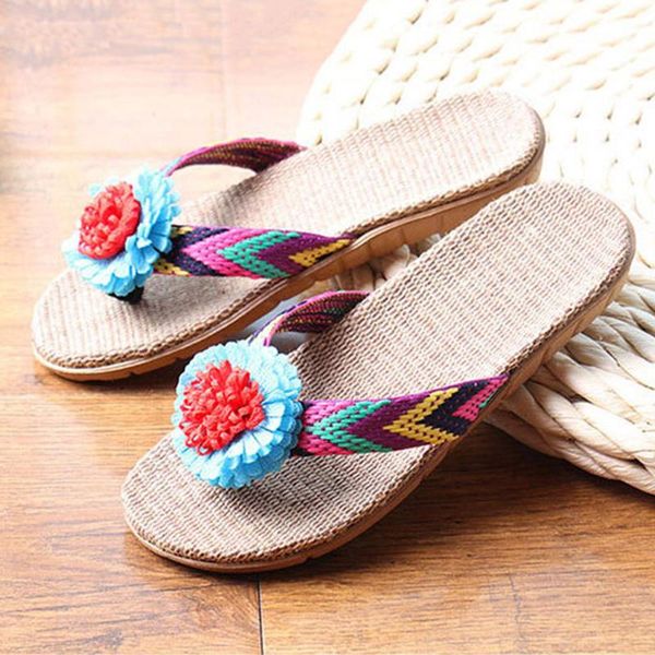 slippers home linen flower clips ladies beach soft bottom platform summer outdoor sandals, Black
slippers home linen flower clips ladies beach soft bottom platform summer outdoor sandals, Black