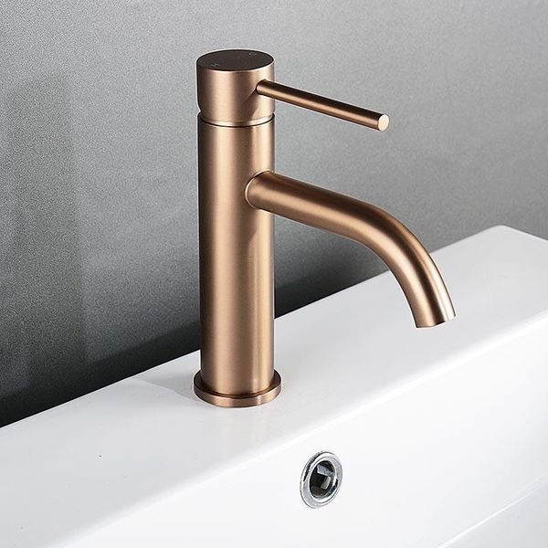 bathroom sink faucets brushed rose gold washbasin faucet deck mounted single hole & handle cold and mixer water tap
bathroom sink faucets brushed rose gold washbasin faucet deck mounted single hole & handle cold and mixer water tap