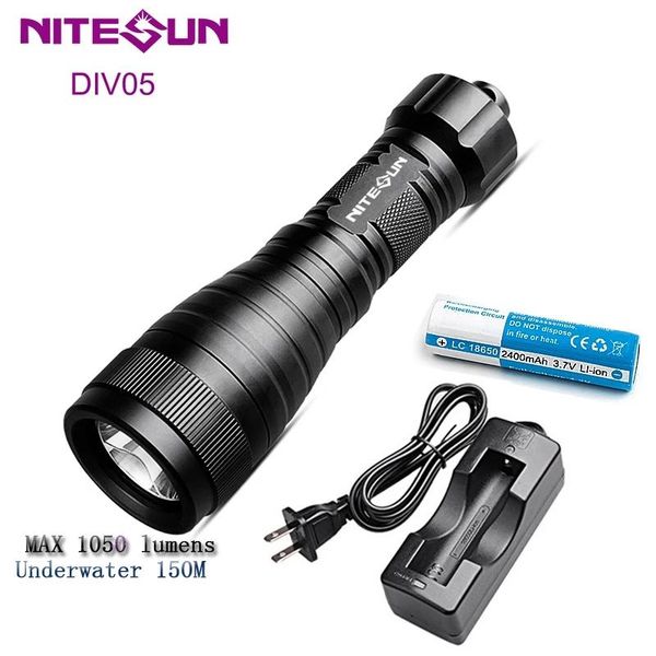 flashlights torches nitesun div05 handheld diving cree xm-l2(u4) led max 1050 lumens underwater 150m light with battery charger
flashlights torches nitesun div05 handheld diving cree xm-l2(u4) led max 1050 lumens underwater 150m light with battery charger