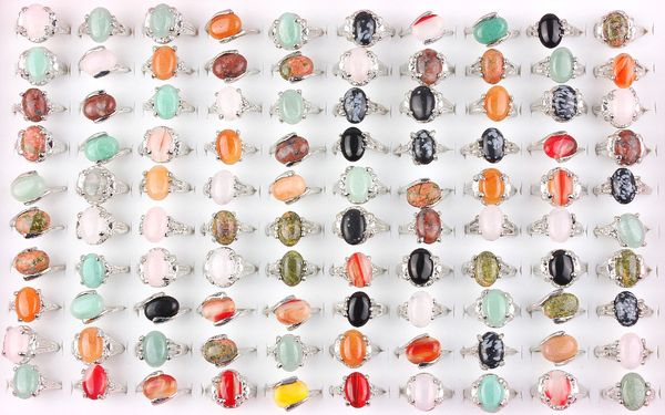 wholesale lots 25pcs band rings charms mens mix style natural stone silver plated finger men ring gift
wholesale lots 25pcs band rings charms mens mix style natural stone silver plated finger men ring gift