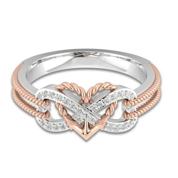 cluster rings silver color ring classic exquisite temperament female heart-shaped twist inlaid zircon hand jewelry engagement item, Golden;silver
cluster rings silver color ring classic exquisite temperament female heart-shaped twist inlaid zircon hand jewelry engagement item, Golden;silver