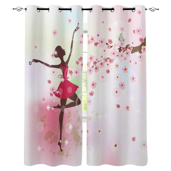 ballet dancer girl pink flower curtains for kids children boys girls room living window drapes curtain treatments &
ballet dancer girl pink flower curtains for kids children boys girls room living window drapes curtain treatments &