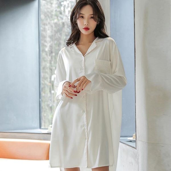 women's blouses & shirts clothing spring and autumn chiffon blouse korean mid-long female casual loose long sleeve hem lace shirt blusa, White
women's blouses & shirts clothing spring and autumn chiffon blouse korean mid-long female casual loose long sleeve hem lace shirt blusa, White