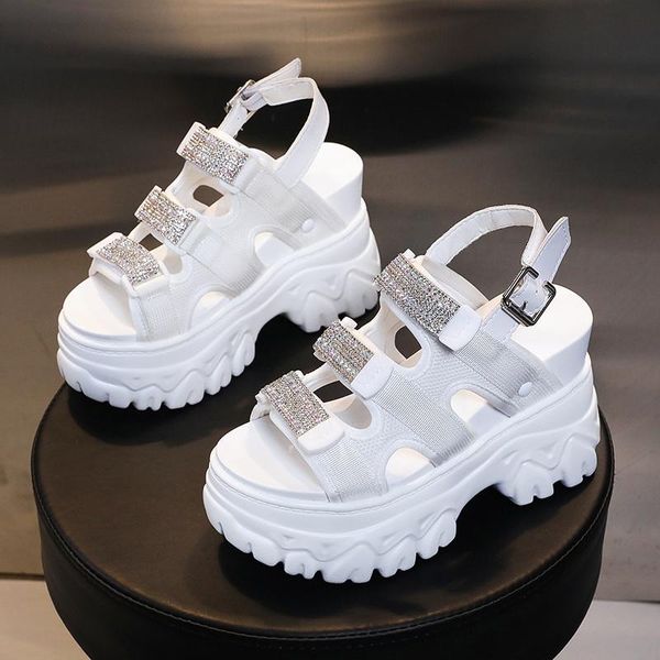 sandals 2021 women shoes fashion rhinestone high heel 9cm ladies summer outdoor open-toed sport platform sandalias mujer, Black
sandals 2021 women shoes fashion rhinestone high heel 9cm ladies summer outdoor open-toed sport platform sandalias mujer, Black