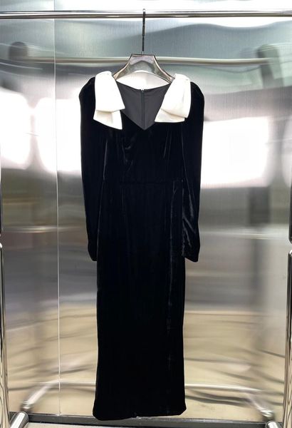 casual dresses 2021 women fashion long-sleeved v-neck retro velvet bow waist dress 1015, Black;gray
casual dresses 2021 women fashion long-sleeved v-neck retro velvet bow waist dress 1015, Black;gray