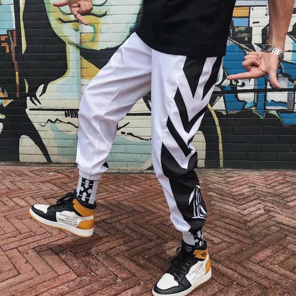 men's pants spring autumn brand and women's tie feet hip-hop long korean loose thin casual teens nine-point trouser sweatpants, Black
men's pants spring autumn brand and women's tie feet hip-hop long korean loose thin casual teens nine-point trouser sweatpants, Black