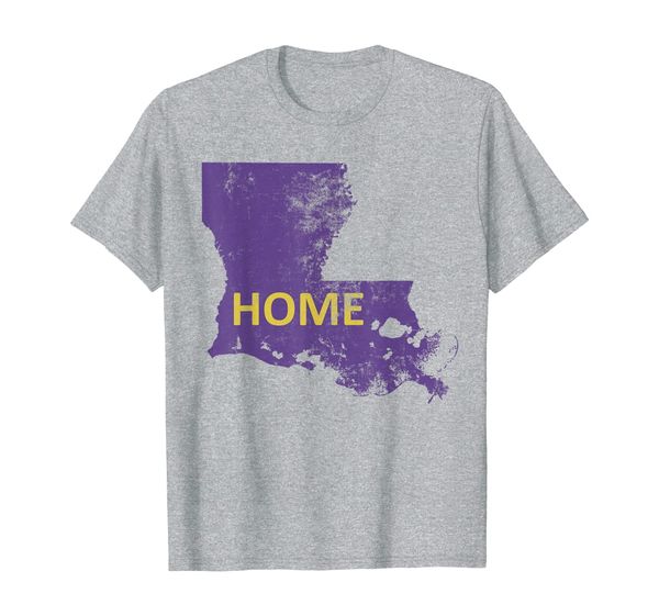 home - louisiana purple gold t-shirt, White;black
home - louisiana purple gold t-shirt, White;black