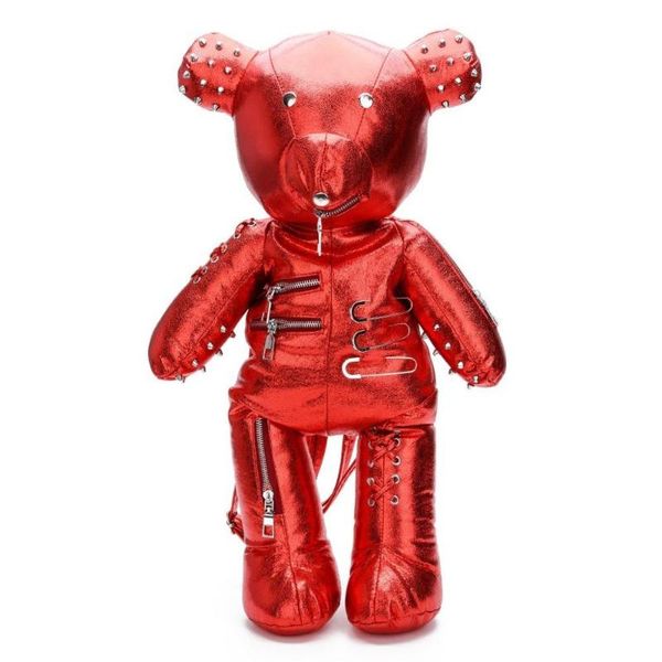 backpack 2021 fashion big bear travel bag pu leather rivet school bags designer backpacks for adolescent girls gifts 
backpack 2021 fashion big bear travel bag pu leather rivet school bags designer backpacks for adolescent girls gifts