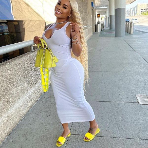 casual dresses hirigin women long dress solid sleeveless u-neck strechy bodycon midi fashion streetwear party club summer outfits, Black;gray
casual dresses hirigin women long dress solid sleeveless u-neck strechy bodycon midi fashion streetwear party club summer outfits, Black;gray