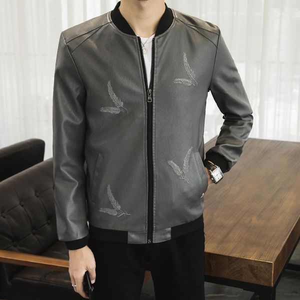 men's leather & faux wwkk 2021 jacket fashion spring autumn foreign trade jackets large size male motorcycle coats m-4xl, Black
men's leather & faux wwkk 2021 jacket fashion spring autumn foreign trade jackets large size male motorcycle coats m-4xl, Black