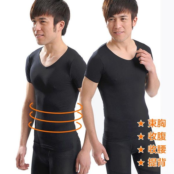 men's body shapers mens underwear shaper shirt lift chest gynecomastia belt belly waist tummy slimming singlet elastic t-shirt shapewea, Black;brown
men's body shapers mens underwear shaper shirt lift chest gynecomastia belt belly waist tummy slimming singlet elastic t-shirt shapewea, Black;brown