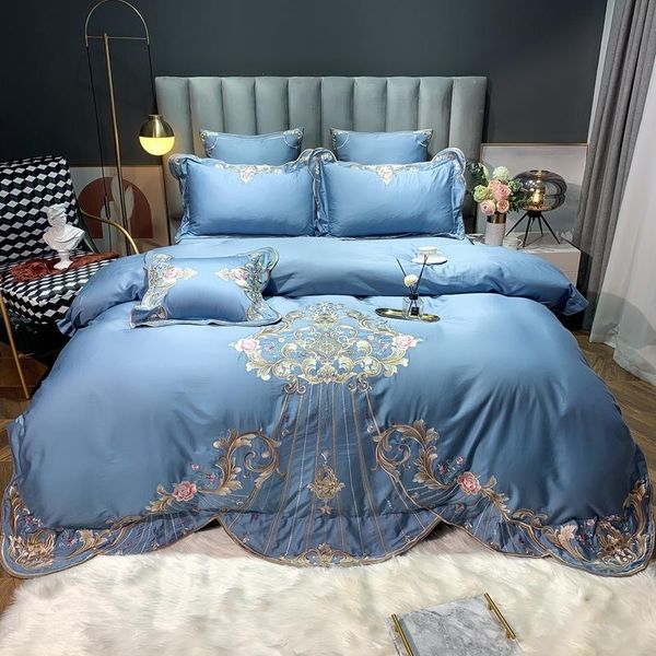 bedding sets nordic style embroider duvet cover set 100% long-staple cotton solid color bed sheet comforter king size 4pcs
bedding sets nordic style embroider duvet cover set 100% long-staple cotton solid color bed sheet comforter king size 4pcs