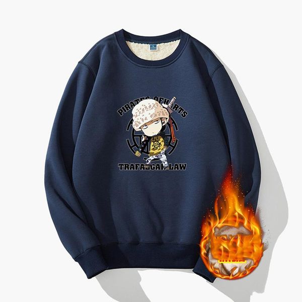 men's hoodies & sweatshirts winter plus velvet sweater casual round neck warm jacket thickened lamb hood cartoon, Black
men's hoodies & sweatshirts winter plus velvet sweater casual round neck warm jacket thickened lamb hood cartoon, Black