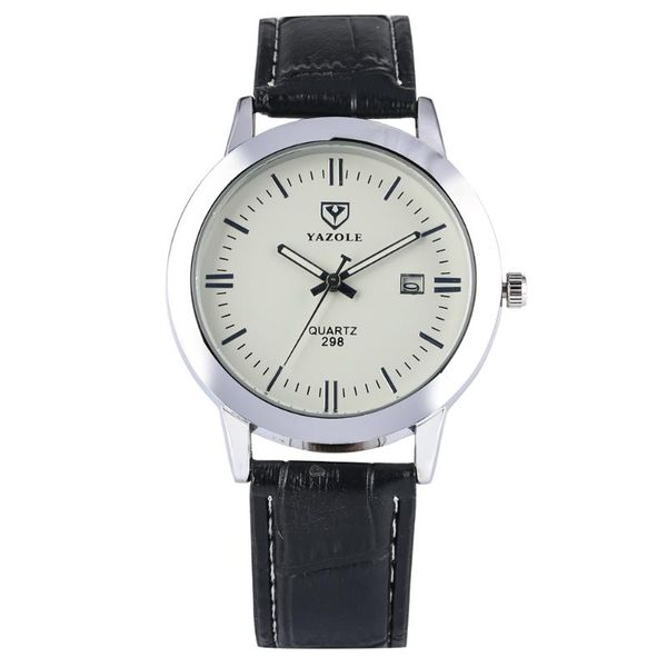 wristwatches quartz analog watch for men leather strap wristwatch luminous pointers stainless steel case, Slivery;brown
wristwatches quartz analog watch for men leather strap wristwatch luminous pointers stainless steel case, Slivery;brown