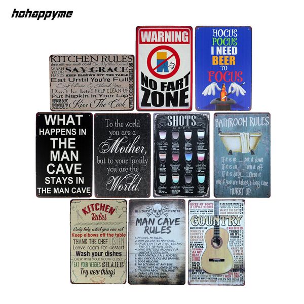 kitchen sign bathroom rules regle garage cafe plate decorative metal plaques signs vintage home decor 20x30cm
kitchen sign bathroom rules regle garage cafe plate decorative metal plaques signs vintage home decor 20x30cm