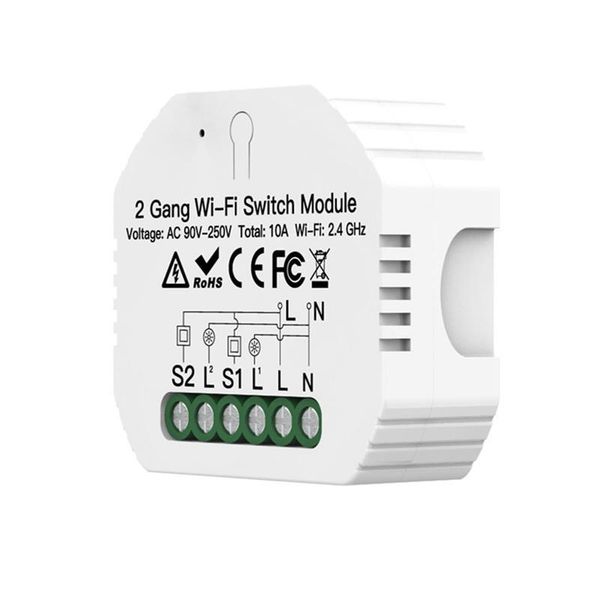 smart home control switch 2 gang wireless wi-fi hidden receiver universal diy supplies
smart home control switch 2 gang wireless wi-fi hidden receiver universal diy supplies