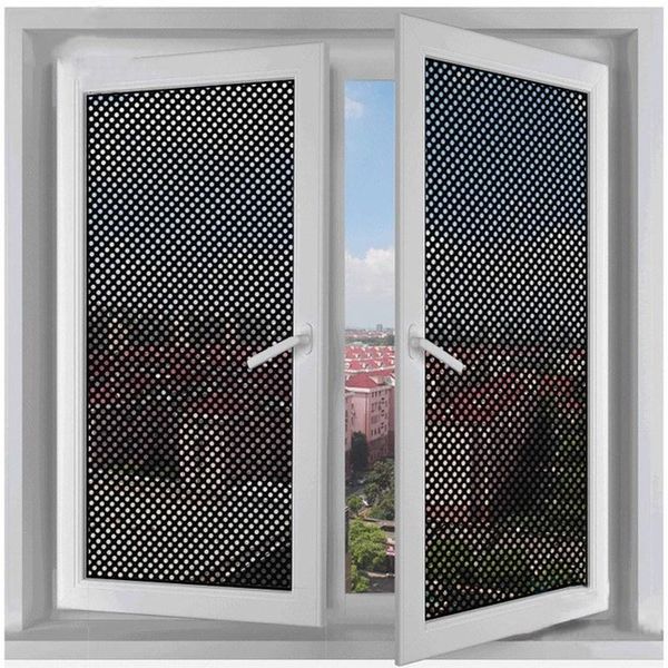 window stickers self-adhesive mesh film black white sun light privacy room darkening office glass sticker
window stickers self-adhesive mesh film black white sun light privacy room darkening office glass sticker