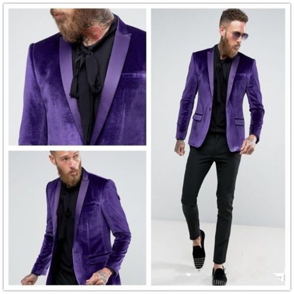 men's suits & blazers purple velvet suits of black men pant businessman groom tuxedo hombre 2 p jacket blazer 1w3q, White;black
men's suits & blazers purple velvet suits of black men pant businessman groom tuxedo hombre 2 p jacket blazer 1w3q, White;black