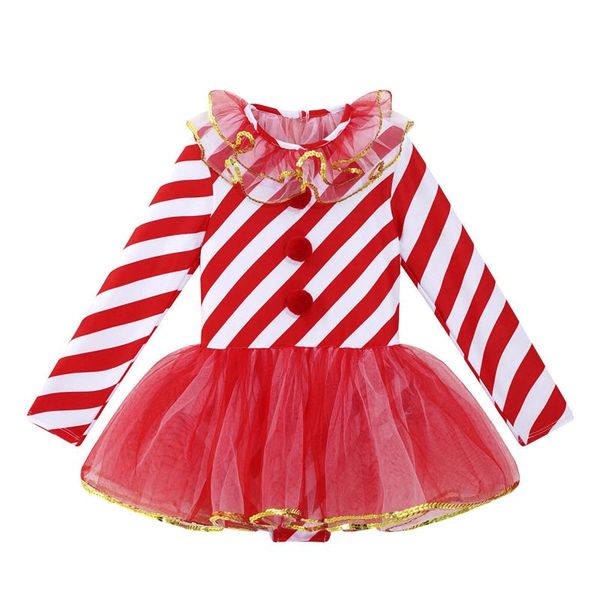 girl's dresses kids long sleeves striped mesh tutu ballet dancewear figure skating dress gymnastics leotard girls performance dance cos, Red;yellow
girl's dresses kids long sleeves striped mesh tutu ballet dancewear figure skating dress gymnastics leotard girls performance dance cos, Red;yellow