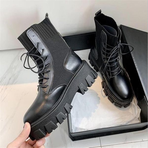 2021net red boots knit socks women thick heel short british style black handsome thick-soled motorcycle 
2021net red boots knit socks women thick heel short british style black handsome thick-soled motorcycle
