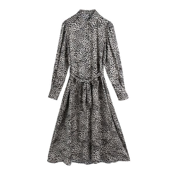 blsqr elegant fashion leopard print midi dress women vintage lapel long sleeve female dresses vestidos mujer 210430, Black;gray
blsqr elegant fashion leopard print midi dress women vintage lapel long sleeve female dresses vestidos mujer 210430, Black;gray