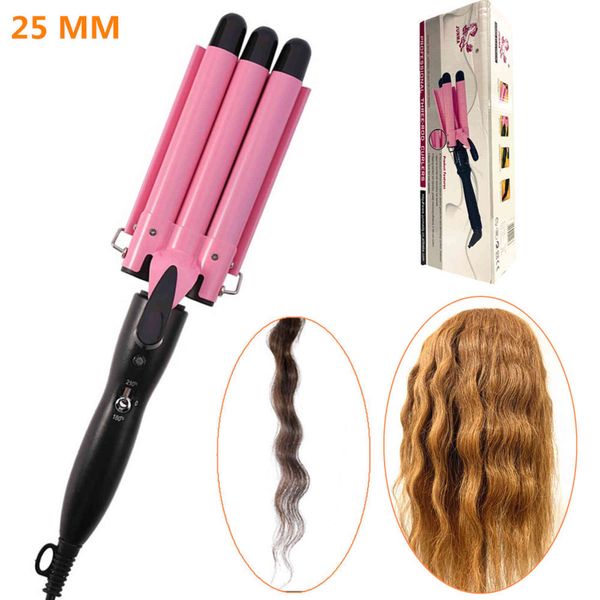 triple barrel hair curling iron big wave curler 25mm 32mm tongs crimper waver styling wand
triple barrel hair curling iron big wave curler 25mm 32mm tongs crimper waver styling wand