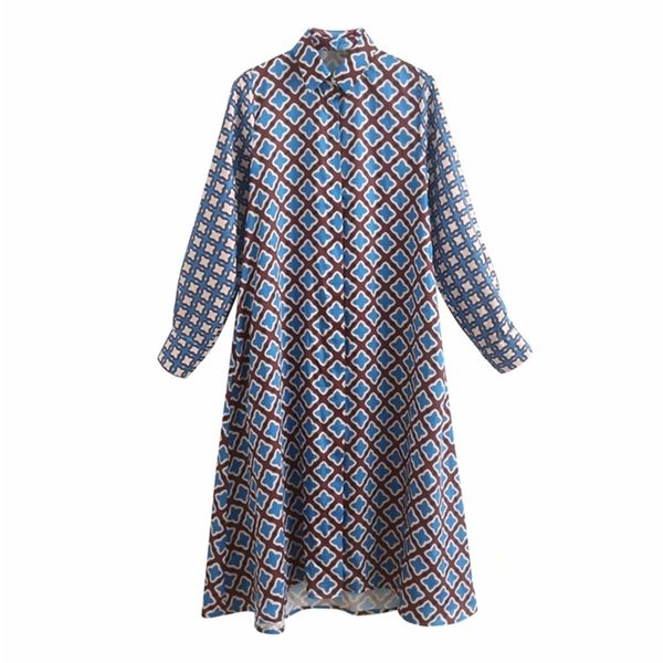 women summer vintage print long sleeve turn-down collar buttons dresses female elegant straight shirts dress vestidos 210329, Black;gray
women summer vintage print long sleeve turn-down collar buttons dresses female elegant straight shirts dress vestidos 210329, Black;gray