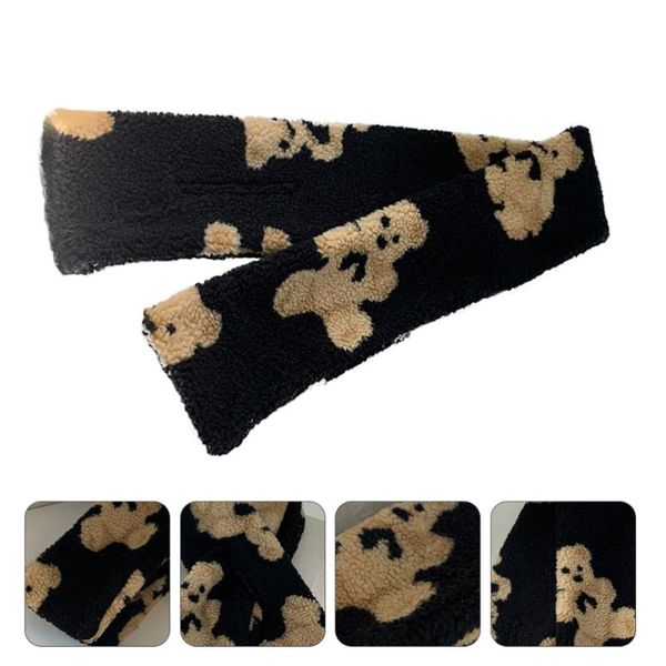 scarves 1pc cartoon plush scarf winter warm cross tie bear pattern neck warmer, Blue;gray
scarves 1pc cartoon plush scarf winter warm cross tie bear pattern neck warmer, Blue;gray