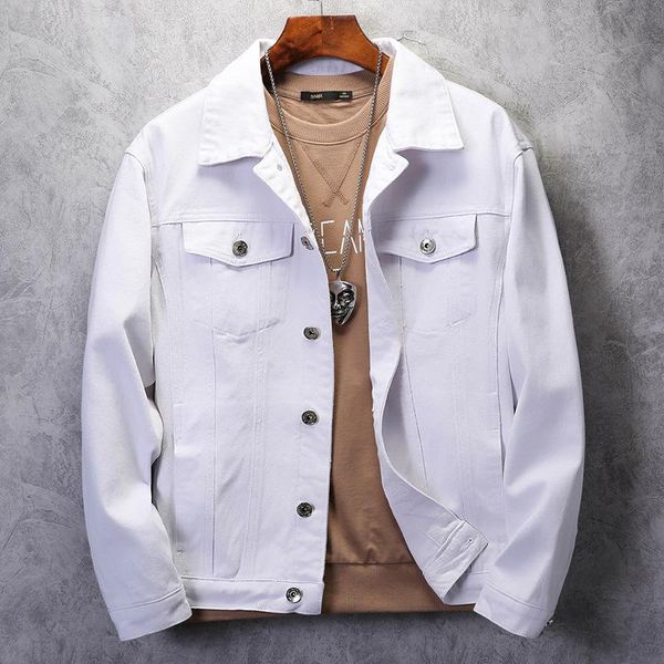 men's jackets men classic denim jacket autumn street pocket single breasted white pink jeans coat cotton soft long sleeve solid outerwe, Black;brown
men's jackets men classic denim jacket autumn street pocket single breasted white pink jeans coat cotton soft long sleeve solid outerwe, Black;brown