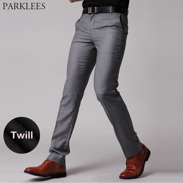 gray slim fit straight suit pants men brand flat-front trousers mens casual twill business formal dress pants for male 210522, Black
gray slim fit straight suit pants men brand flat-front trousers mens casual twill business formal dress pants for male 210522, Black