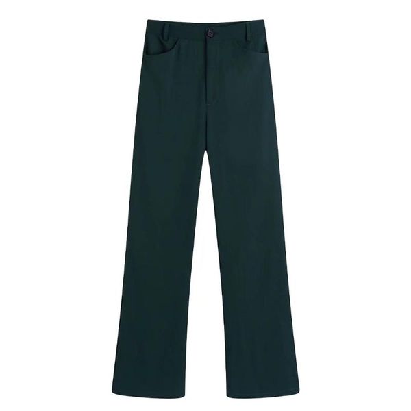 women's pants & capris 2021 za women chic fashion side pockets loose wide leg vintage high elastic waist drawstring female trousers muj, Black;white
women's pants & capris 2021 za women chic fashion side pockets loose wide leg vintage high elastic waist drawstring female trousers muj, Black;white