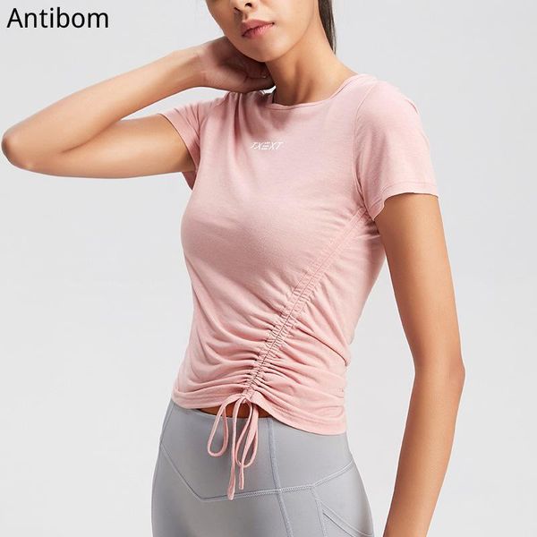 yoga outfits antibom women sport shirts solid workout high elastic gym fitness running breathable short sleeve t-shirts, White;red
yoga outfits antibom women sport shirts solid workout high elastic gym fitness running breathable short sleeve t-shirts, White;red