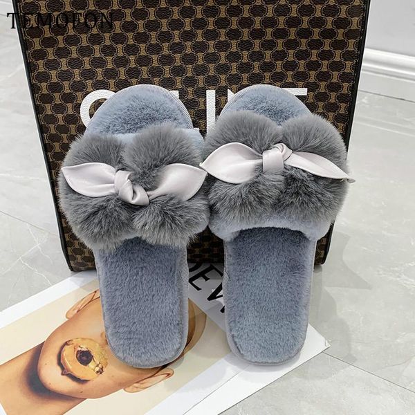 women winter warm home slippers indoor soft furry house female cute bow sleepers shoes woman 2021 hvt1518, Black
women winter warm home slippers indoor soft furry house female cute bow sleepers shoes woman 2021 hvt1518, Black