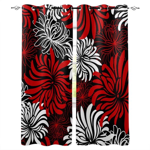 red black flower chrysanthemum curtains for living room bedroom window treatment blinds finished drapes kitchen curtain &
red black flower chrysanthemum curtains for living room bedroom window treatment blinds finished drapes kitchen curtain &
