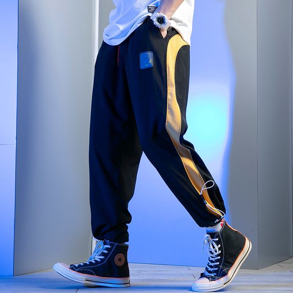 men's pants hip hop harem casual joggers fashion cargo trousers high street elastic waist pant male 432h, Black
men's pants hip hop harem casual joggers fashion cargo trousers high street elastic waist pant male 432h, Black
