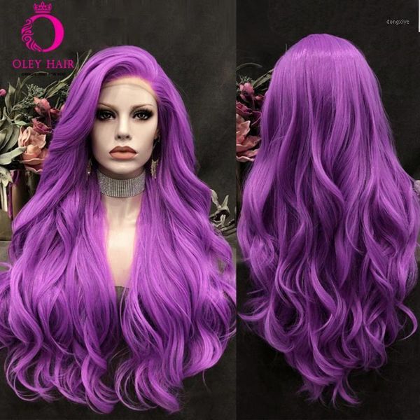 oley hair purple wig glueless synthetic lace front heat resistant with natural hairline pink wigs for black/white women1
oley hair purple wig glueless synthetic lace front heat resistant with natural hairline pink wigs for black/white women1