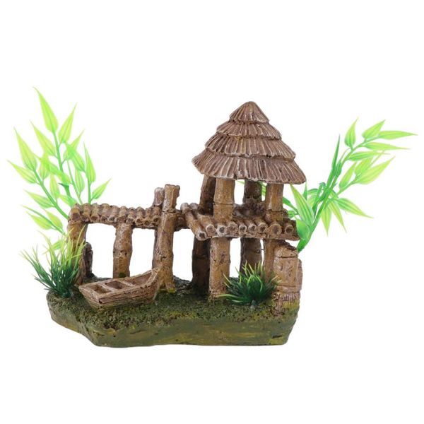 1pc simulation hiding cave resin aquarium house shape ornament for fish tank decorations
1pc simulation hiding cave resin aquarium house shape ornament for fish tank decorations
